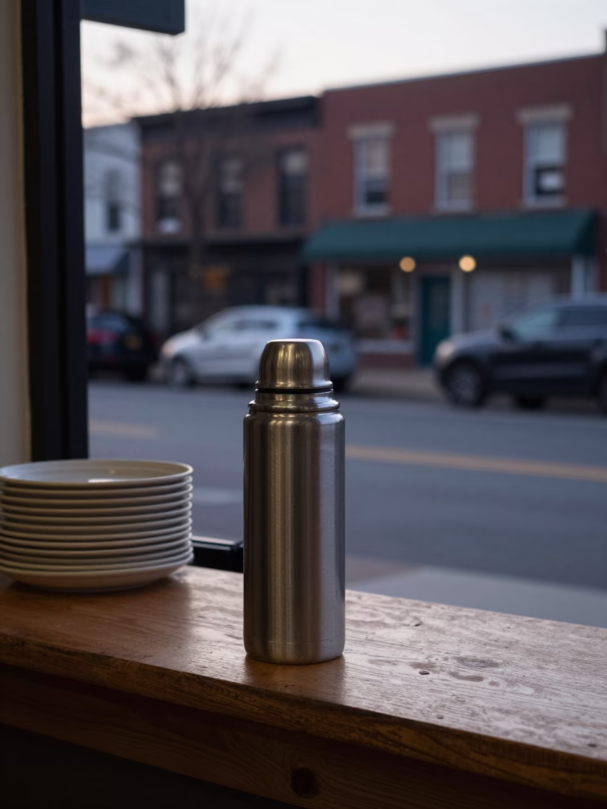 Vendor Setup in Philadelphia at Sunrise Light in in Philadelphia, Pennsylvania, United States