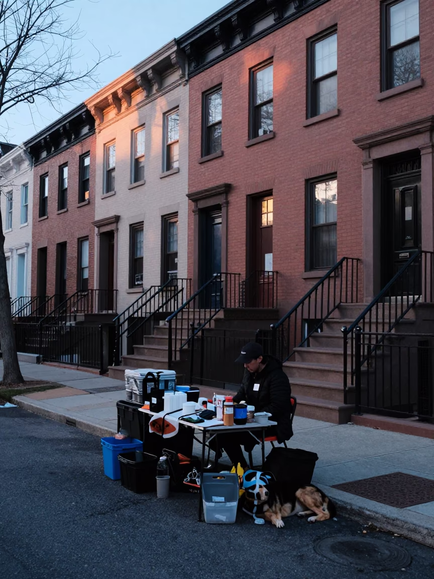 Vendor Setup in Philadelphia in in Philadelphia, Pennsylvania, United States