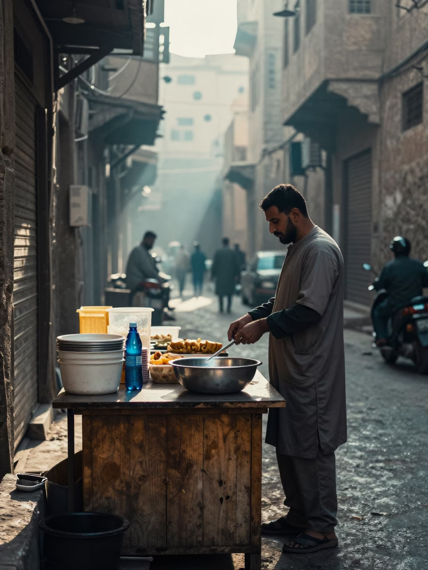 Vendor Stall in Cairo in in Cairo, Egypt