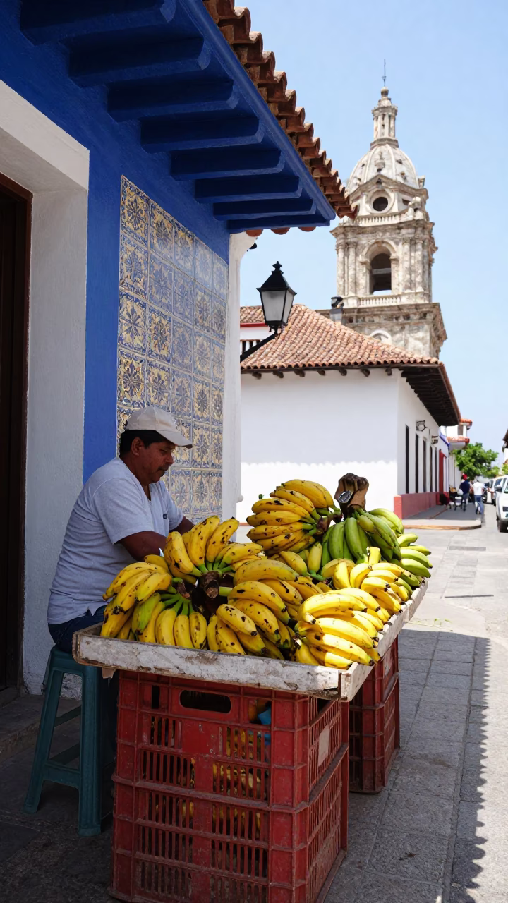 Vendor Stall in Cartagena in in Cartagena, Colombia