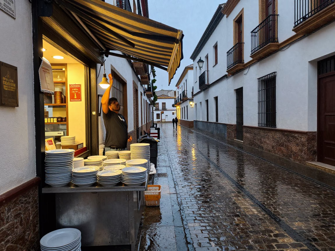 Vendor Stall in Granada in in Granada, Spain