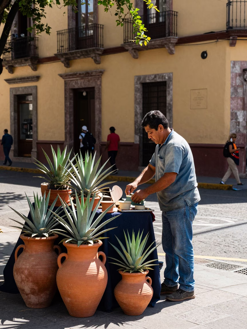 Vendor Stall in Guadalajara in in Guadalajara, Mexico