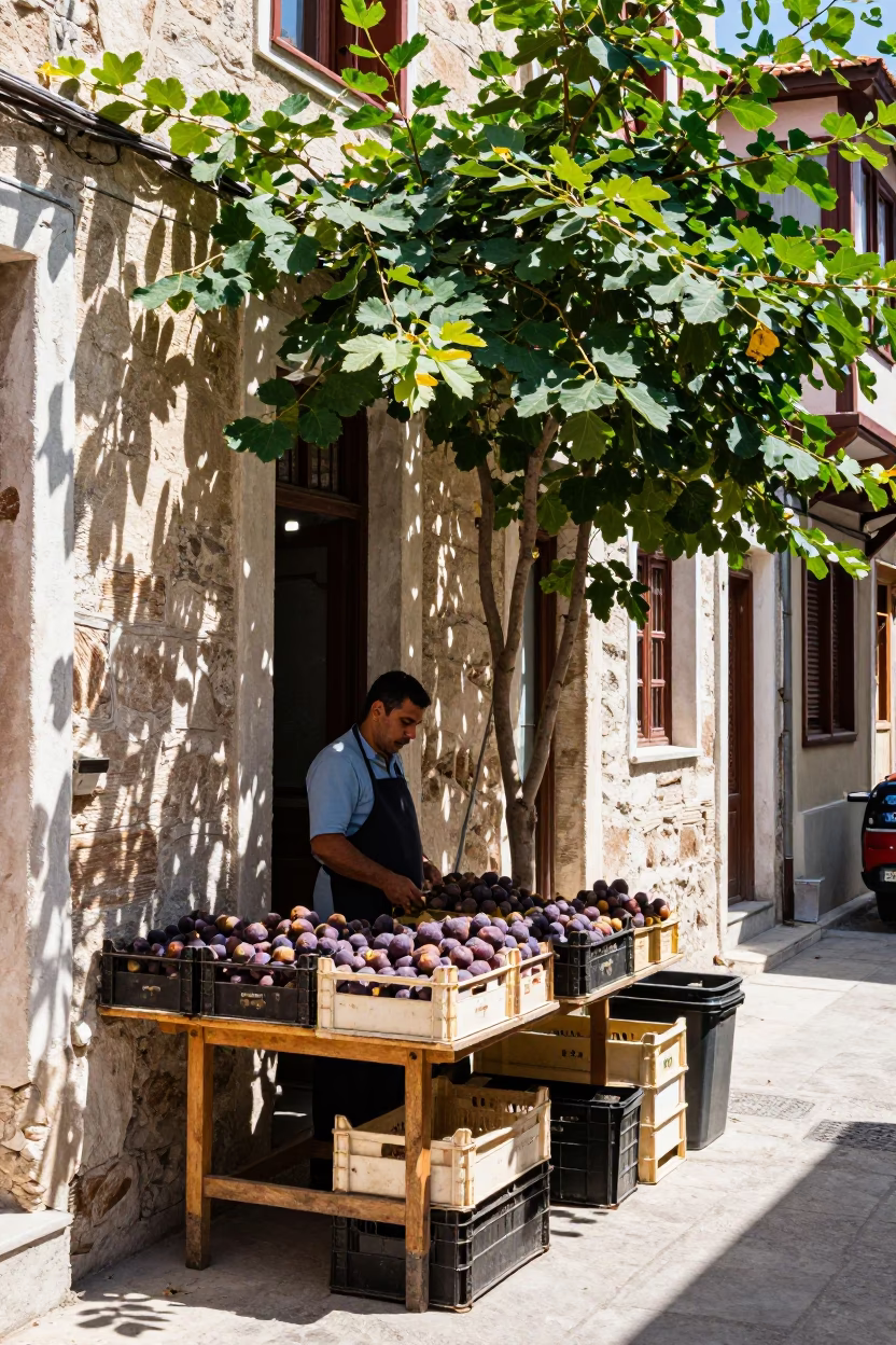 Vendor Stall in Izmir in in Izmir, Turkey