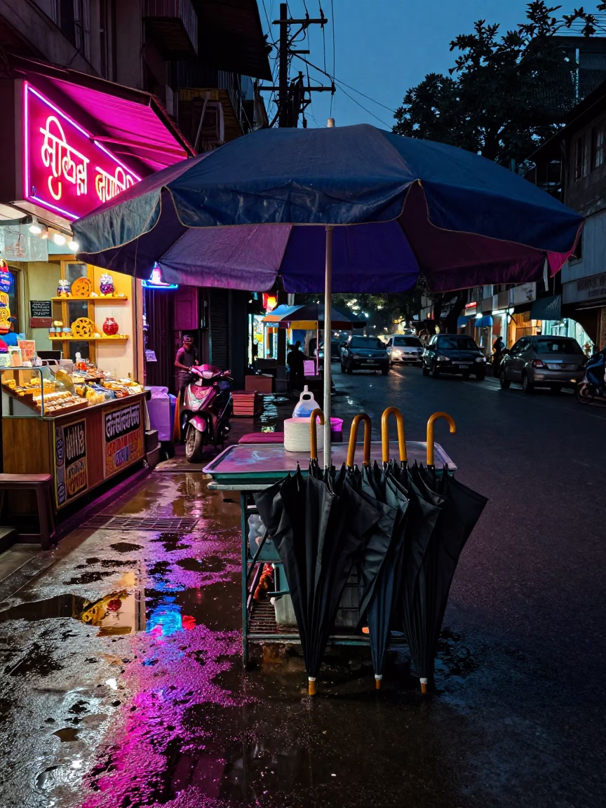 Vendor Stall in Kolkata in in Kolkata, India