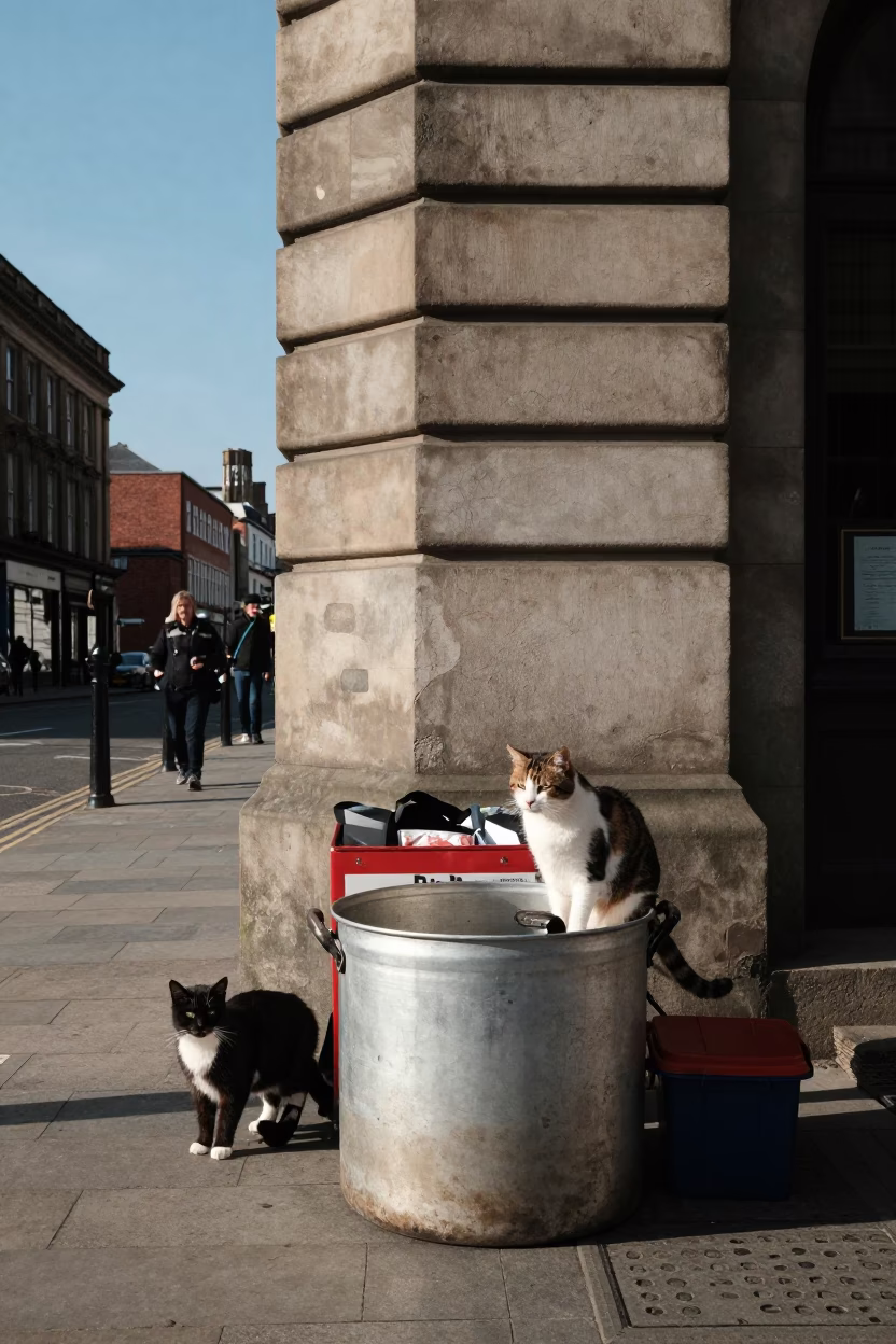 Vendor Stall in Liverpool in in Liverpool, United Kingdom