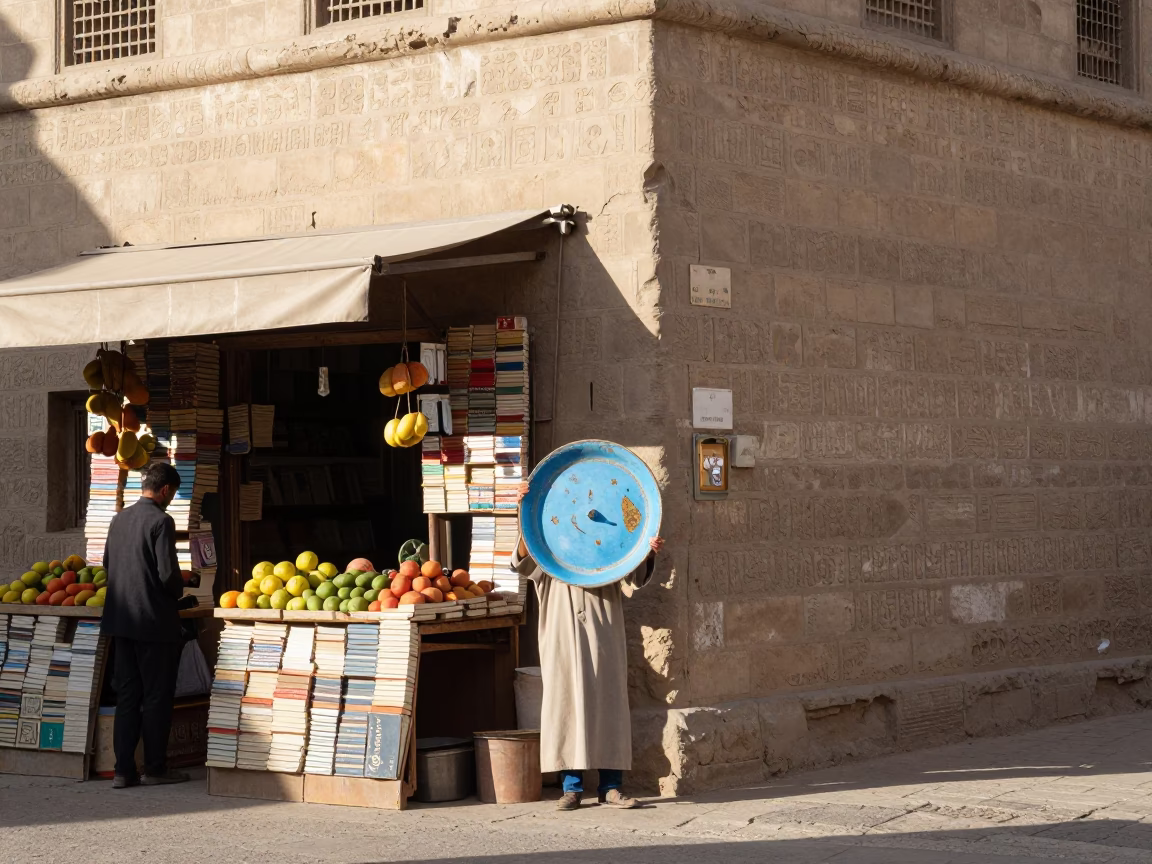 Vendor Stall in Luxor in in Luxor, Egypt