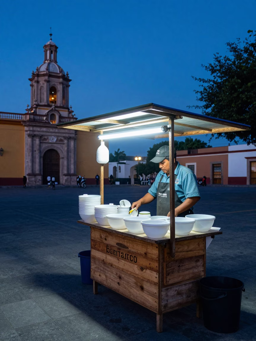 Vendor Stall in Merida in in Merida, Mexico