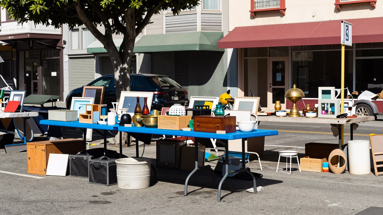 Vendor Stall in San Francisco in in San Francisco, California, United States
