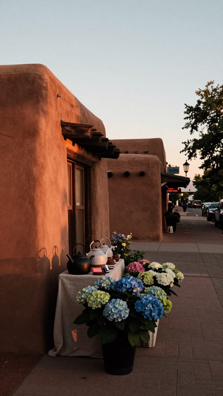 Vendor Stall in Santa Fe in in Santa Fe, New Mexico, United States