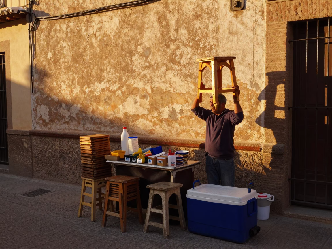 Vendor Supplies in Granada in in Granada, Spain