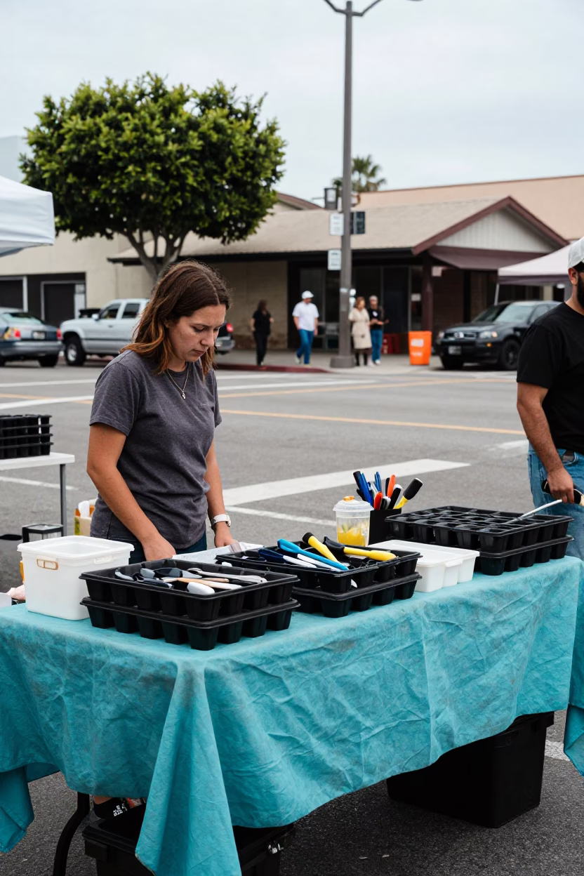 Vendor Table in San Diego in in San Diego, California, United States