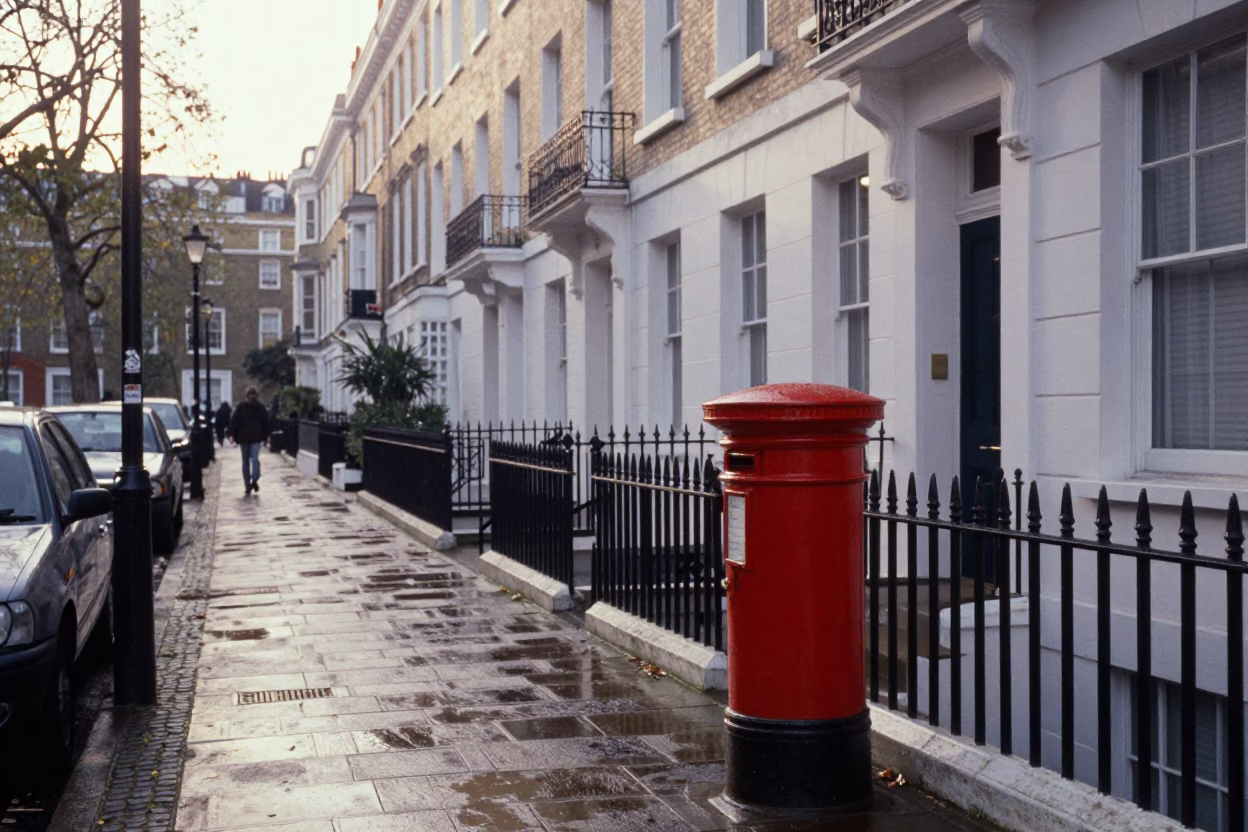 Victorian Terrace in London in in London, United Kingdom