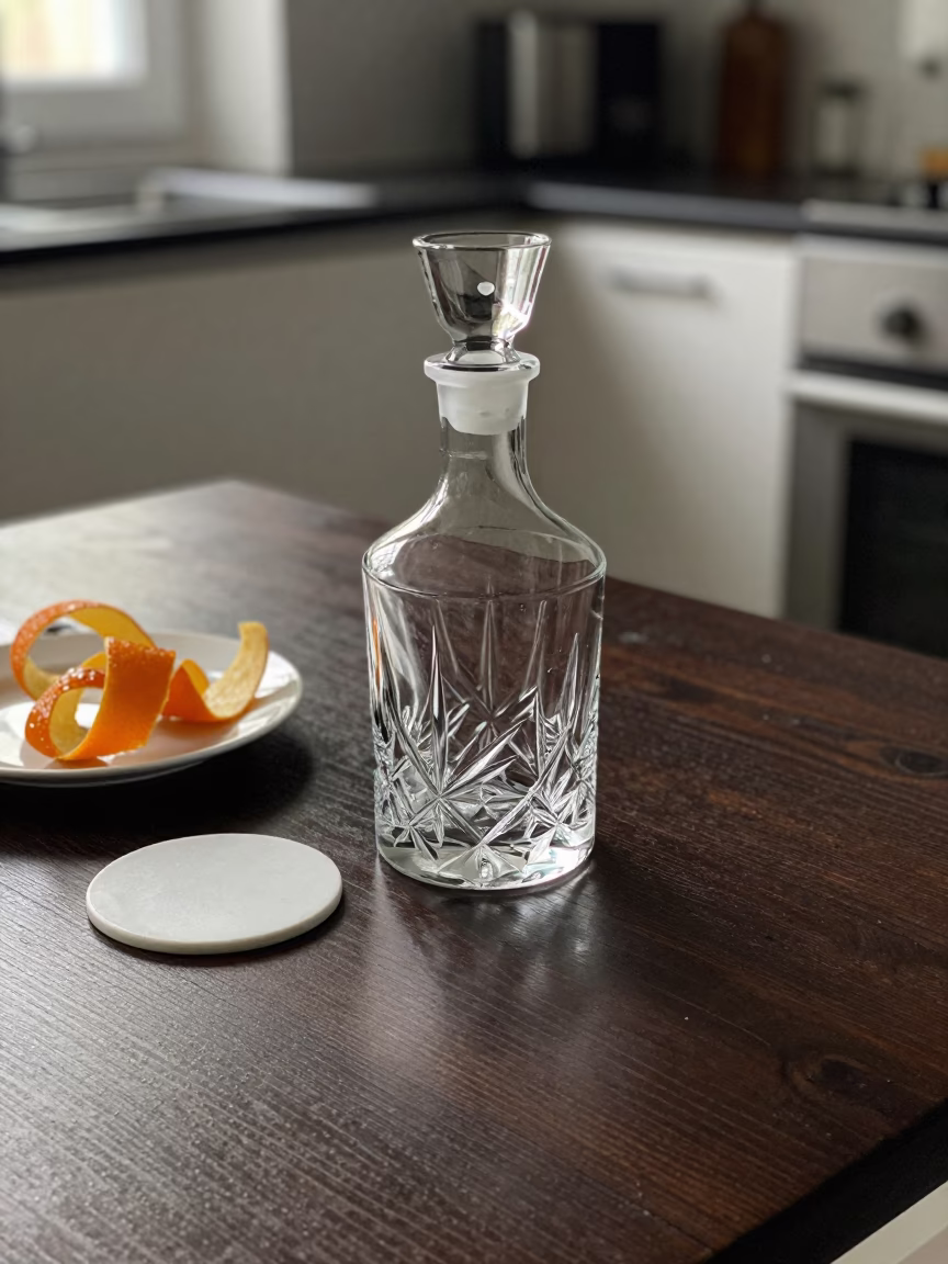 Vienna Cut Glass Decanter in in Vienna, Austria