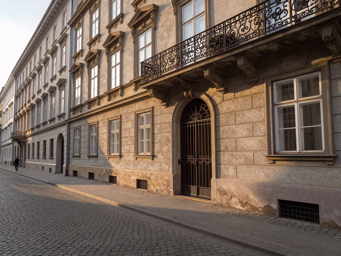 Viennese Balcony in Vienna in in Vienna, Austria