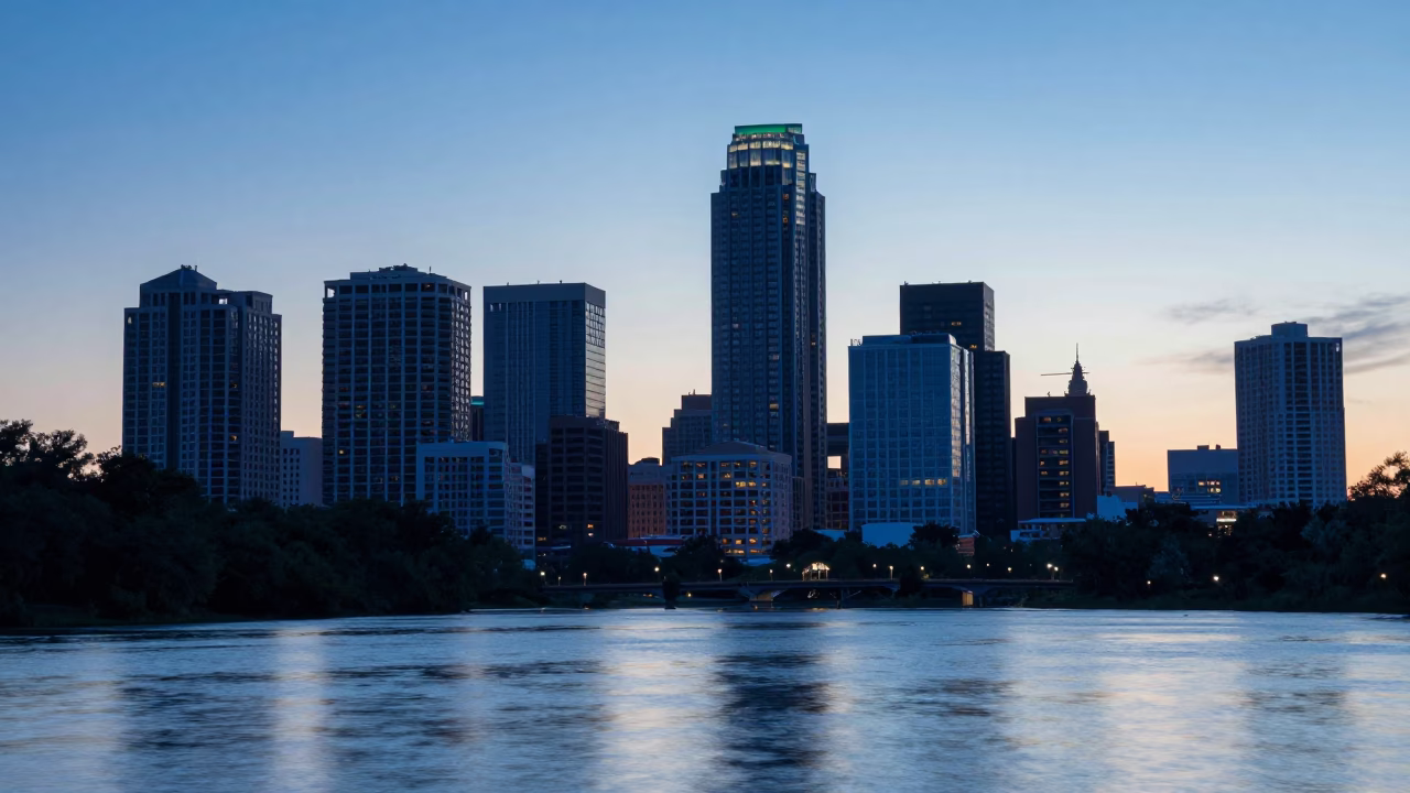 View in Austin at Nautical Dawn Light in in Austin, Texas, United States
