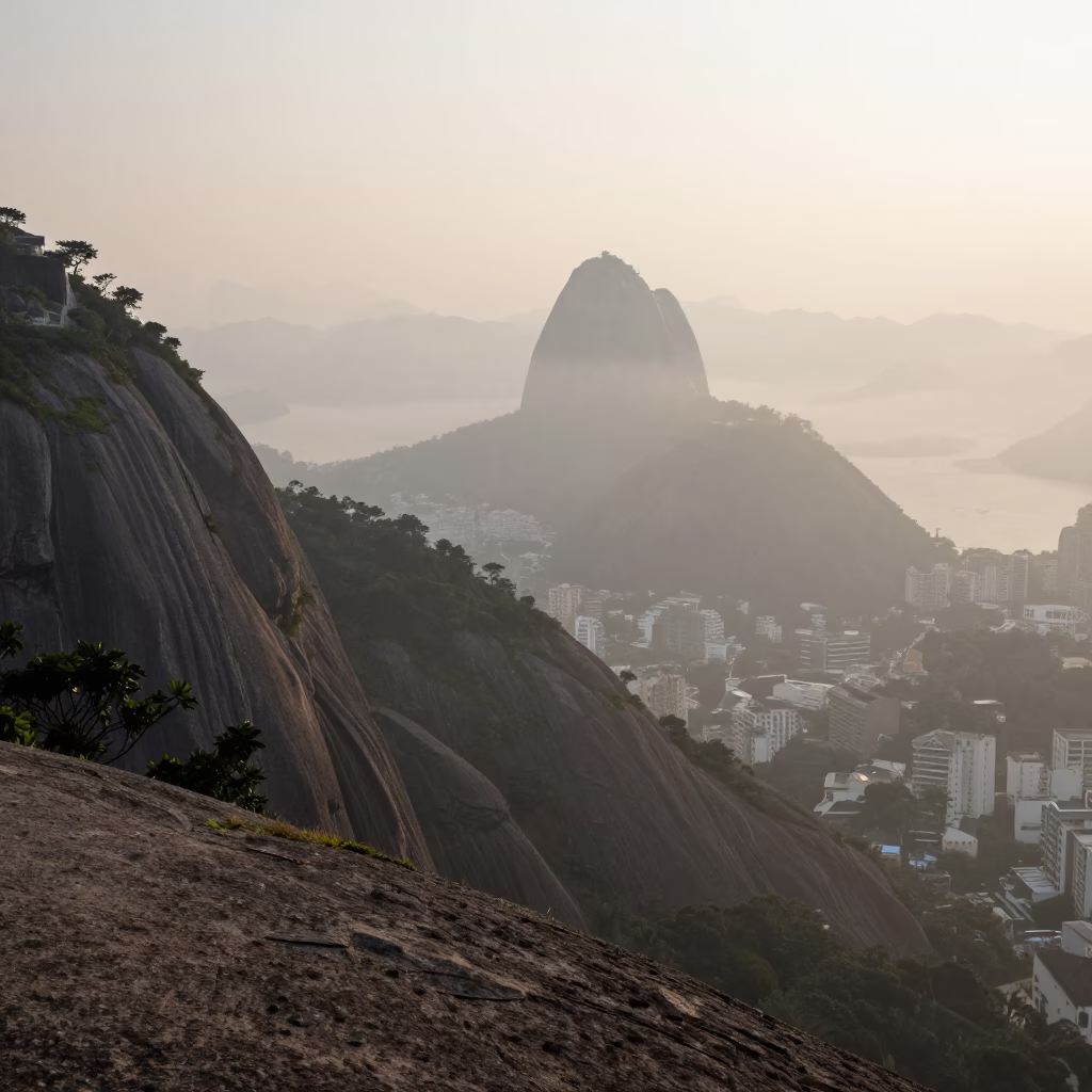 View Ledge in Rio De Janeiro in in Rio de Janeiro, Brazil
