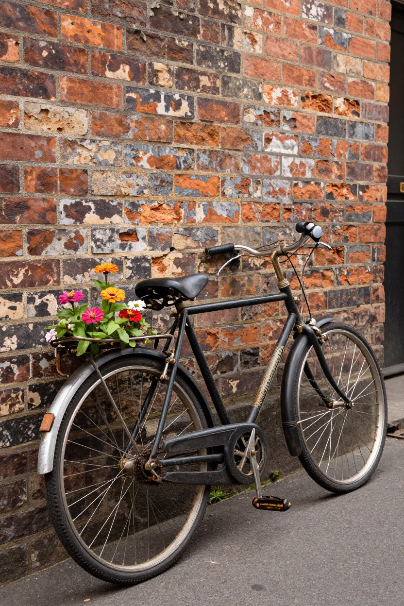 Vintage Bicycle in Melbourne in in Melbourne, Australia