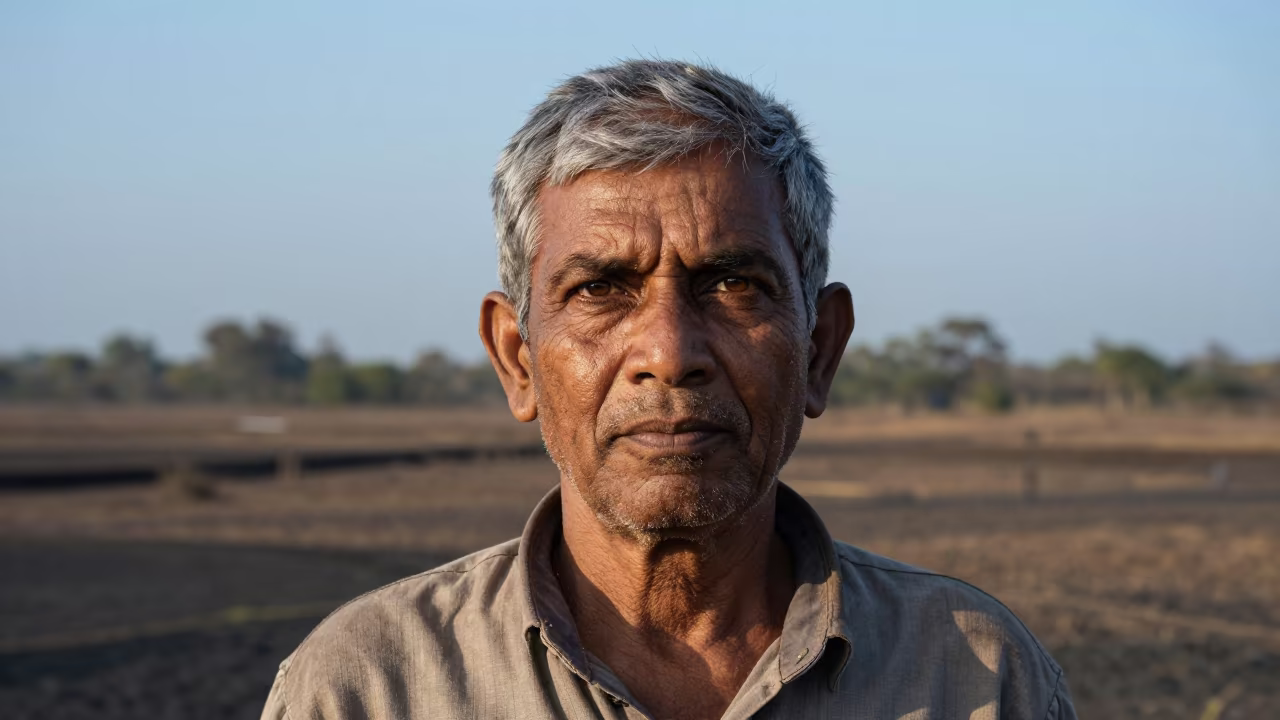 Volcanologist Portrait Near Cuttack Before Sunrise in near Cuttack
