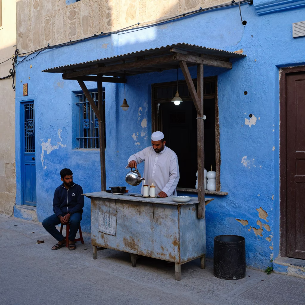 Waiting Boy in Alexandria in in Alexandria, Egypt