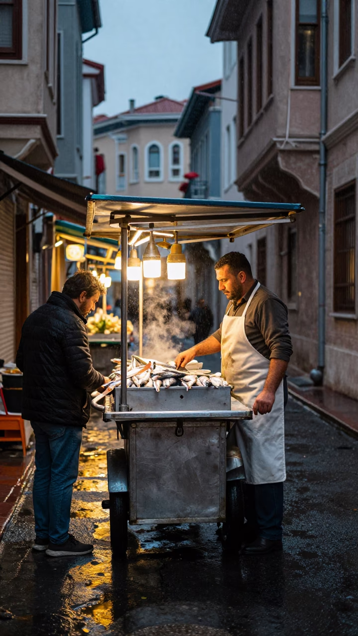 Waiting Customer in Istanbul in in Istanbul, Turkey