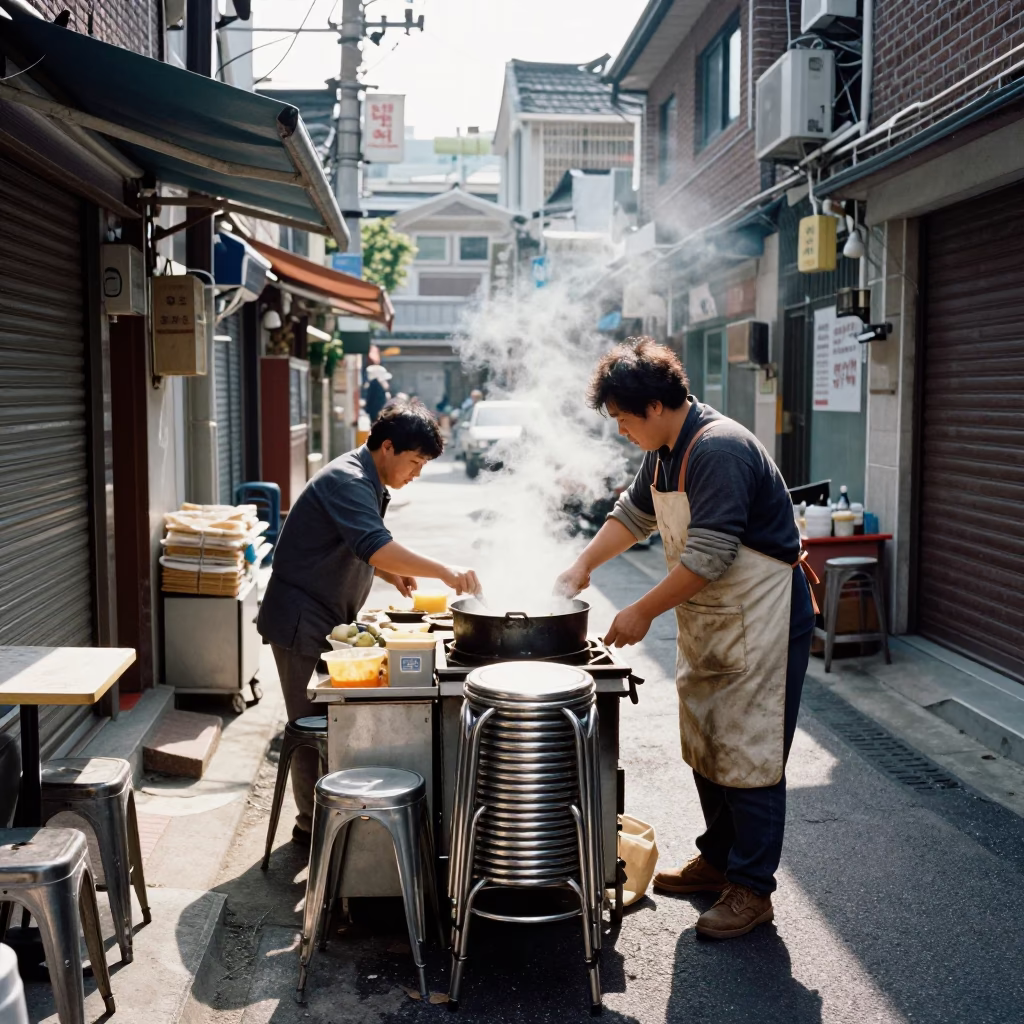 Waiting Customer in Seoul in in Seoul, South Korea