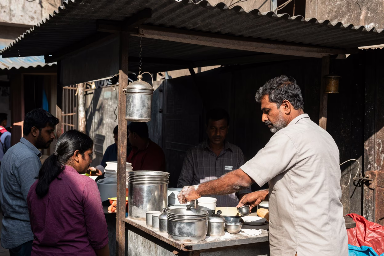 Waiting Customers in Mumbai in in Mumbai, India