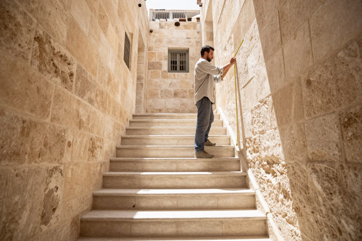 Wall Corner in Amman in in Amman, Jordan
