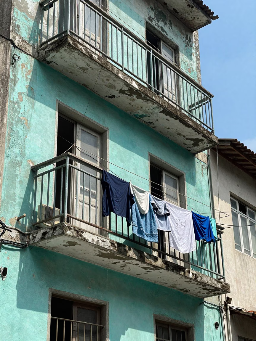 Wall Details in Rio De Janeiro in in Rio de Janeiro, Brazil