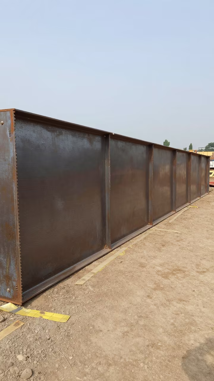 Wall Saw Blade Segment Tin at Jalingo Excavation in inside a taped-off excavation edge near Jalingo