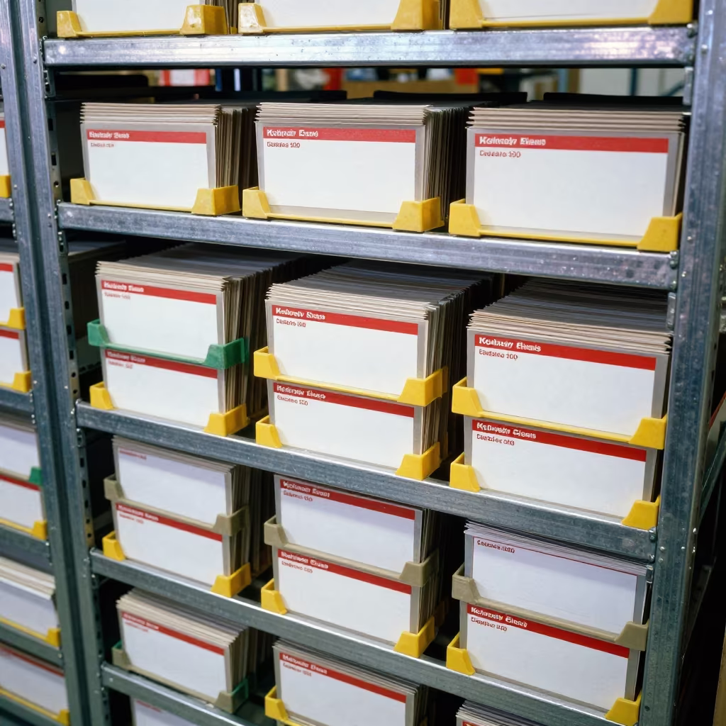 Warehouse Folder Rack in Barakaldo Aisle in inside a warehouse aisle in Barakaldo
