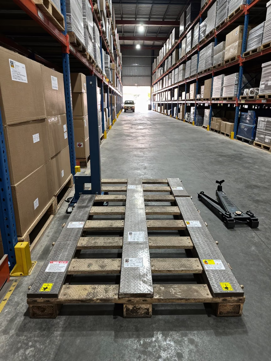 Warehouse Scale Station Colaba Mumbai Logistics in inside a warehouse aisle near Colaba, Mumbai