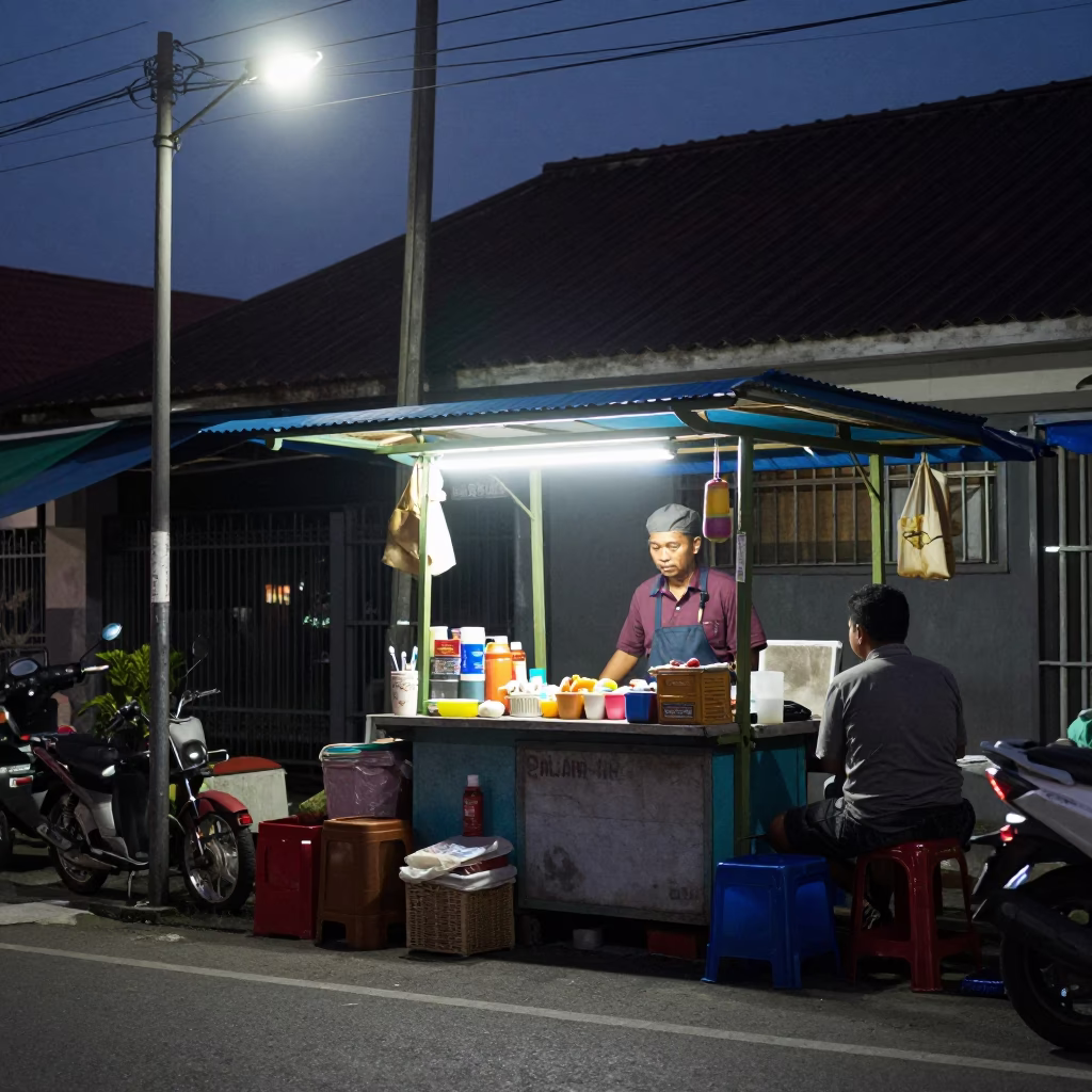 Warung Counter in Denpasar in in Denpasar, Indonesia