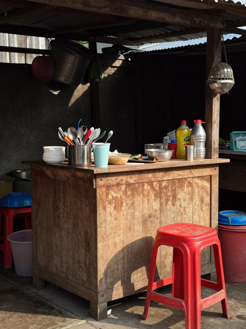 Warung Counter in Yogyakarta in in Yogyakarta, Indonesia
