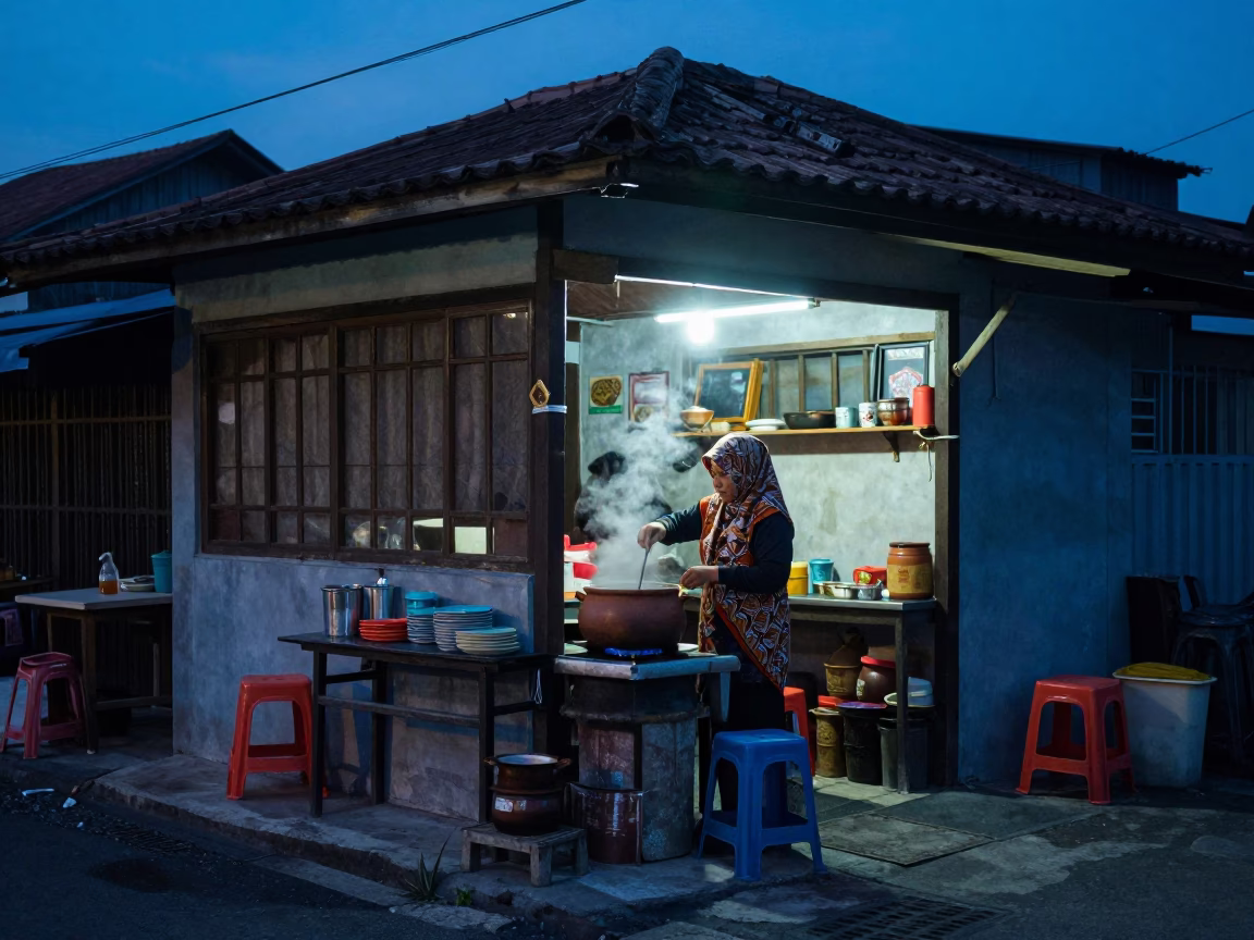 Warung Kitchen in Yogyakarta in in Yogyakarta, Indonesia