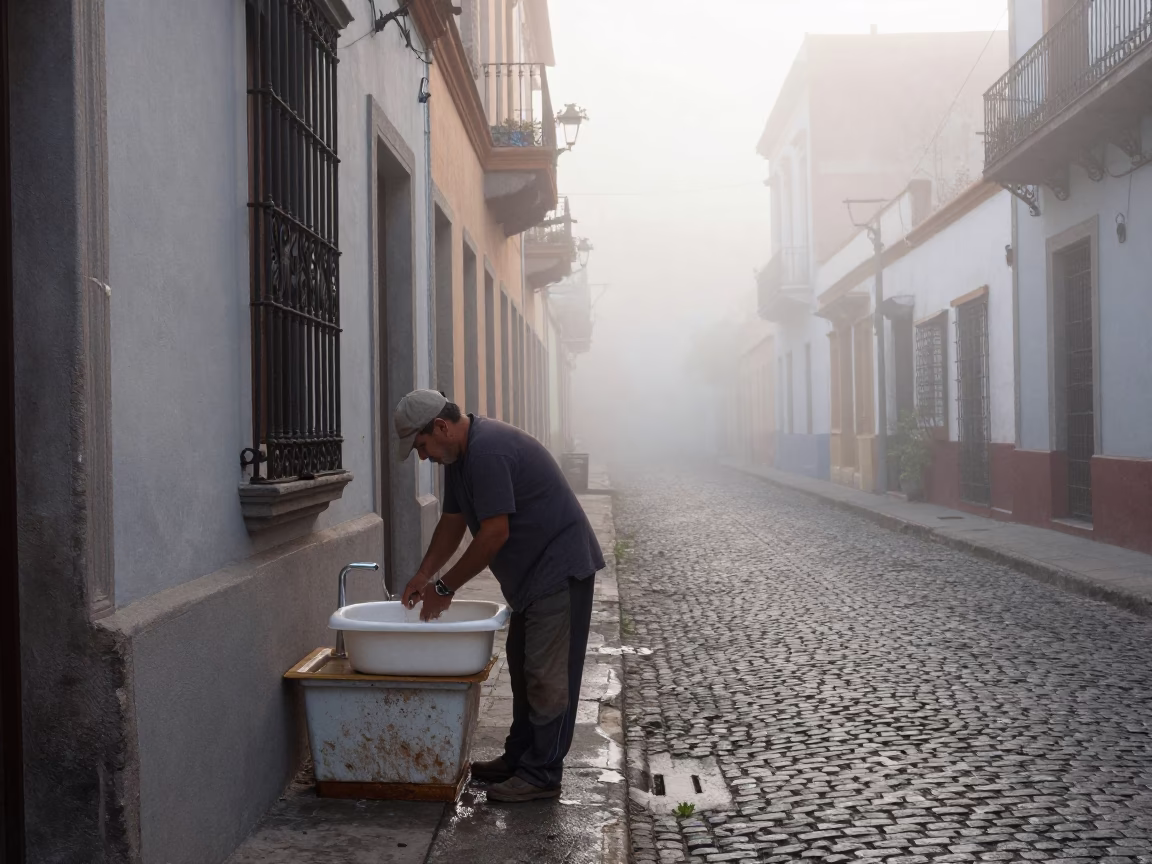 Wash Basin in Buenos Aires in in Buenos Aires, Argentina