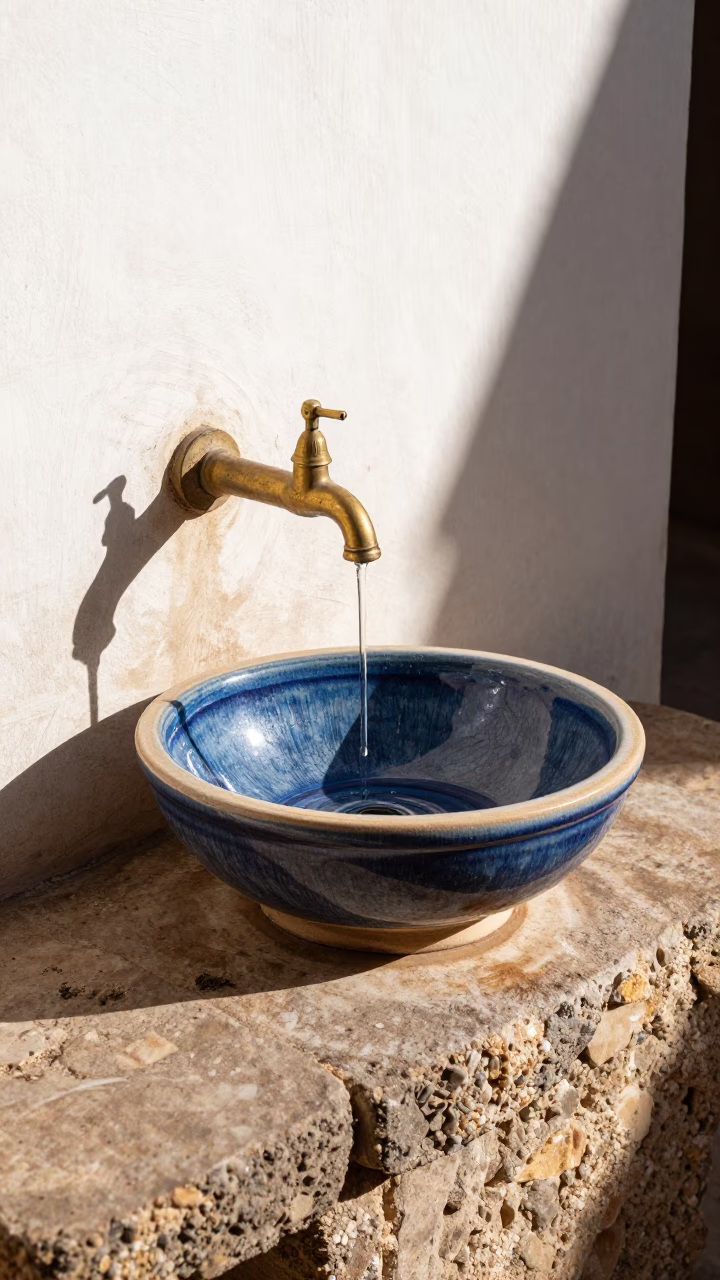 Wash Basin in Casablanca in in Casablanca, Morocco