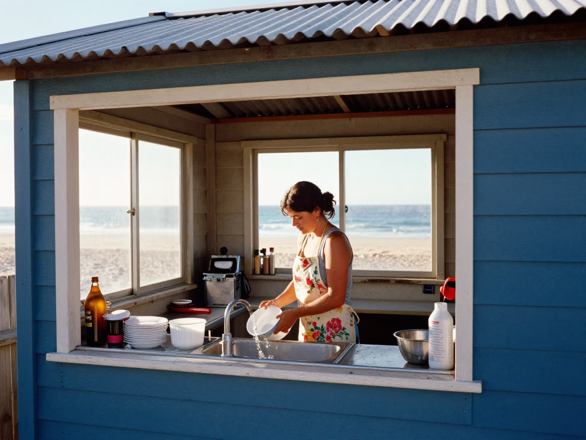 Washing Dishes in Sydney in in Sydney, New South Wales, Australia