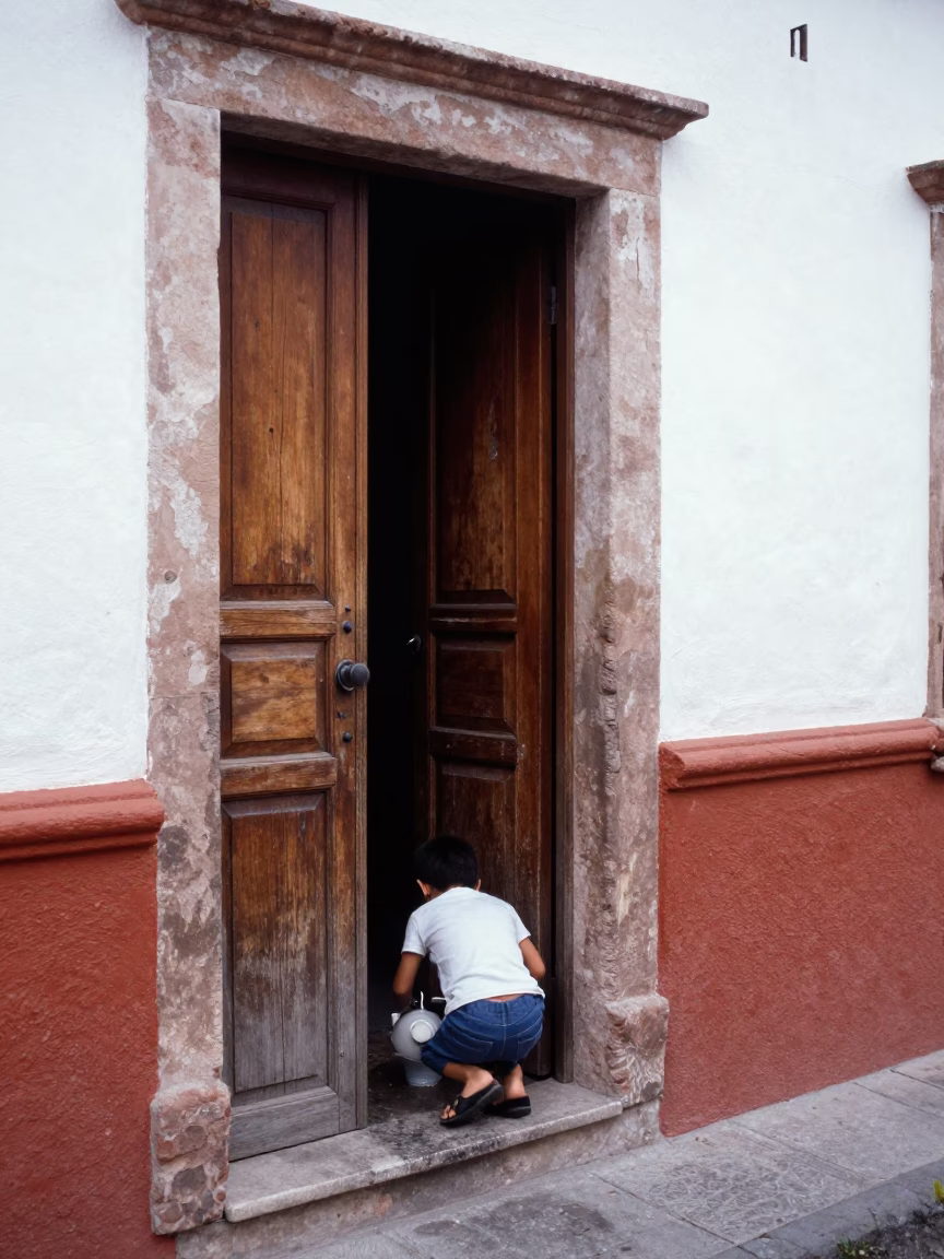 Washing Teapot in Guadalajara in in Guadalajara, Mexico