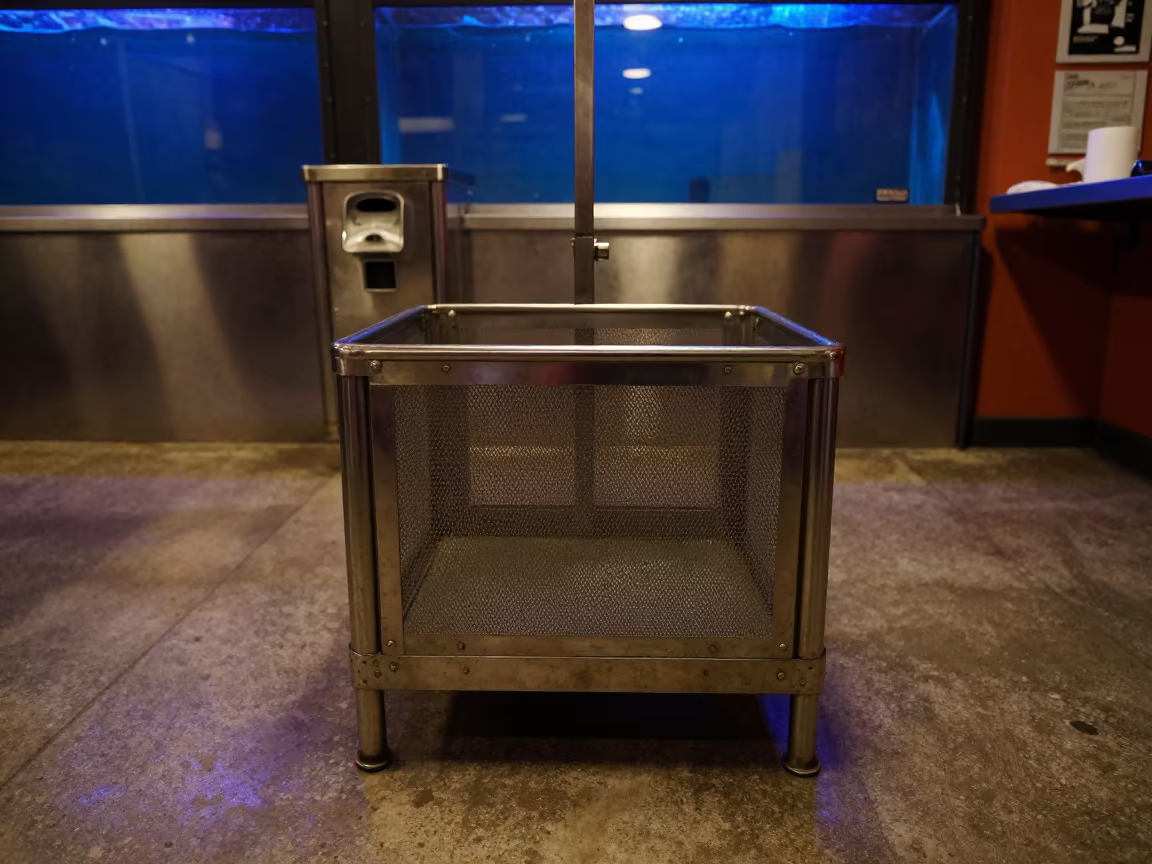 Waste Bag Dispenser in Huehuetenango Night in inside a grooming bay in Huehuetenango