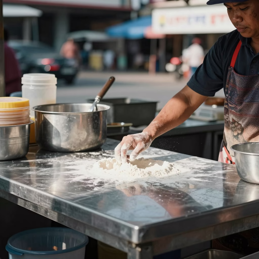 Watching Vendor in Phuket in in Phuket, Thailand