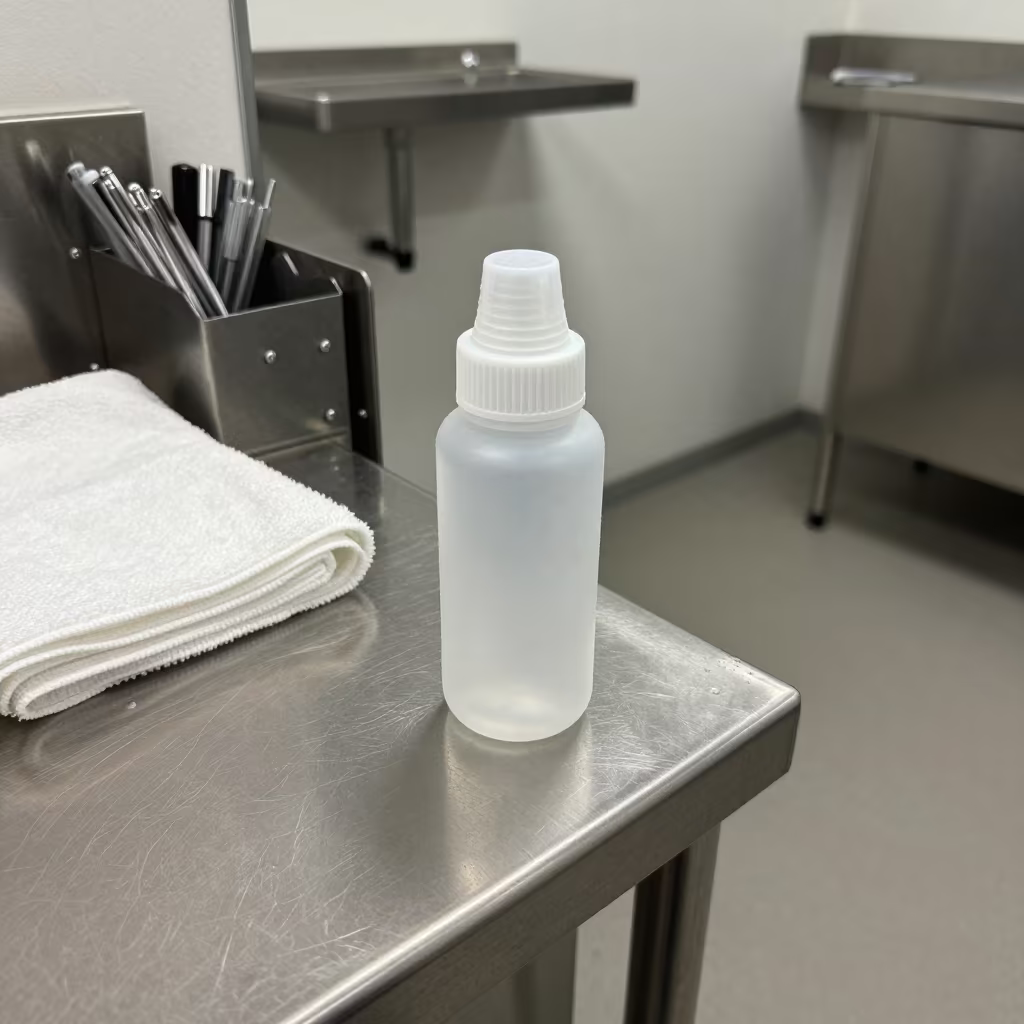 Water Bottle Brush Cup Grooming Bay Berlin in inside a grooming bay near Kreuzberg, Berlin