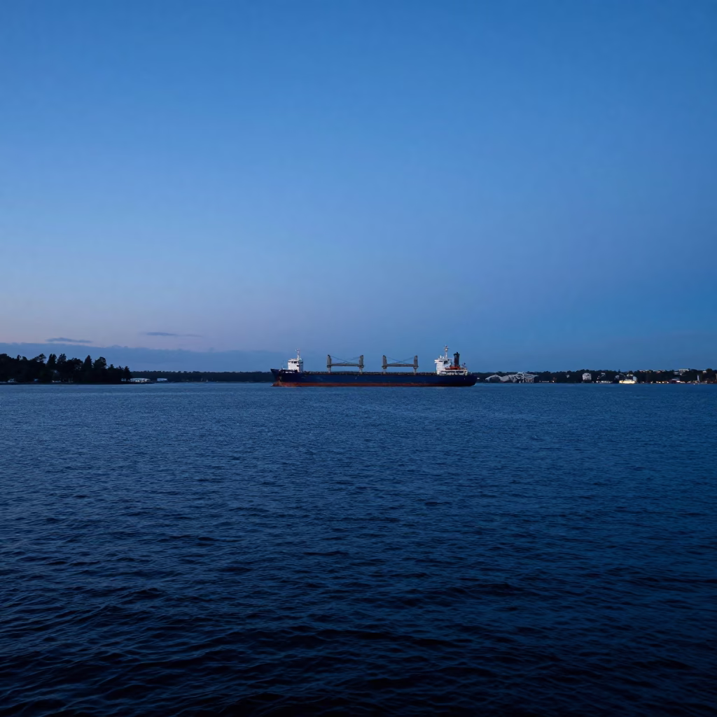 Waterfront Scene in Perth at The Still Hours Before Dawn Light in in Perth, Western Australia, Australia