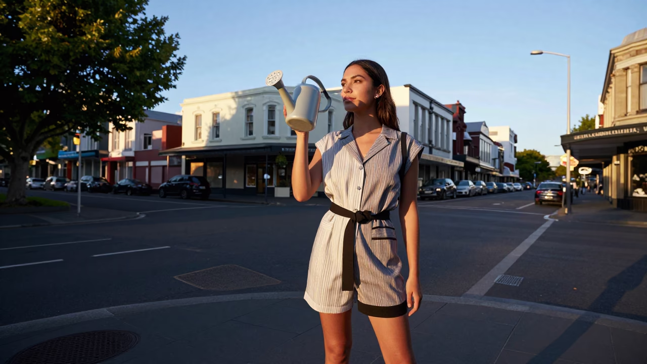 Watering Bottle in Christchurch in in Christchurch, New Zealand
