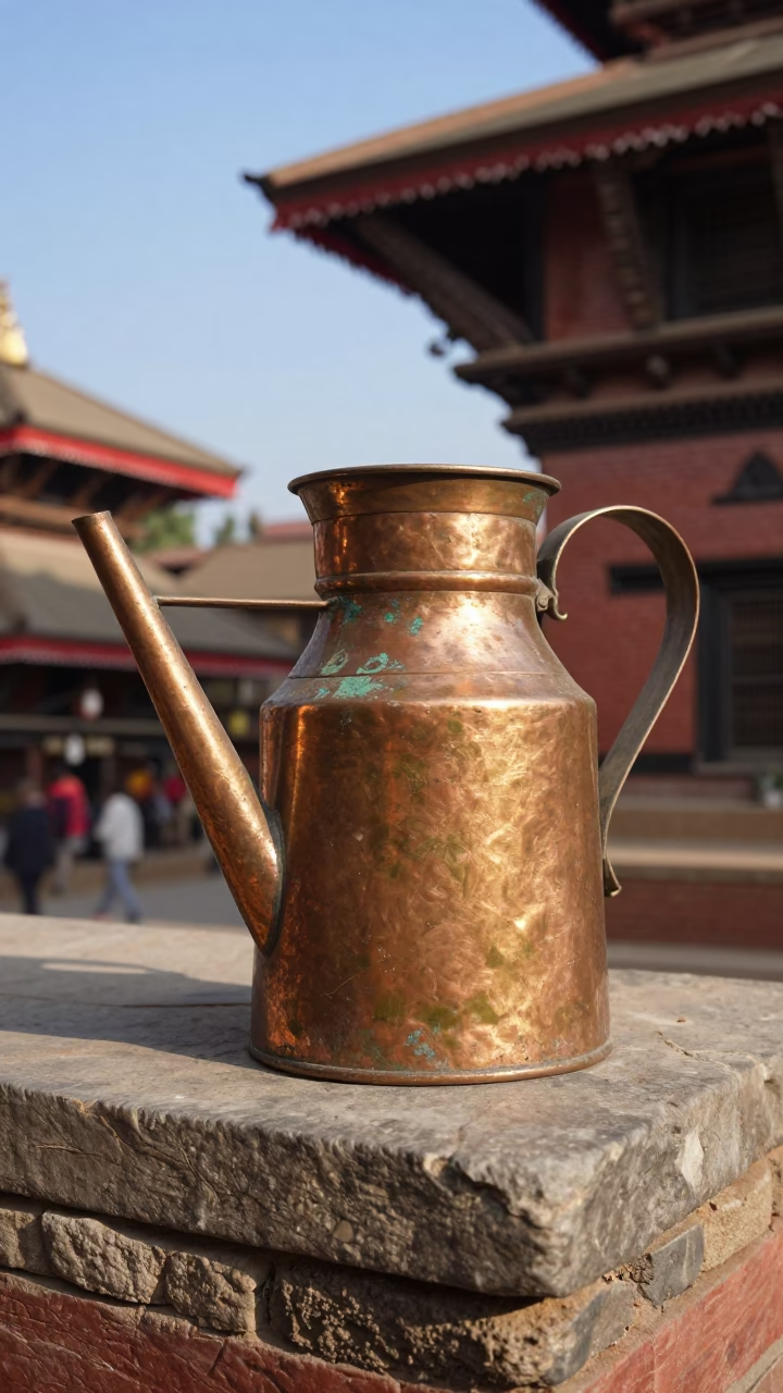 Watering Jug in Kathmandu in in Kathmandu, Nepal