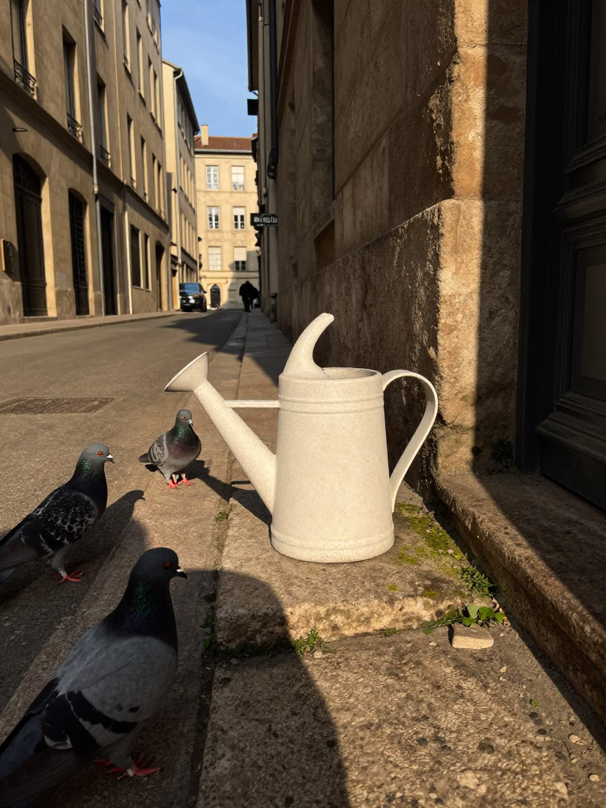 Watering Jug in Lyon in in Lyon, France