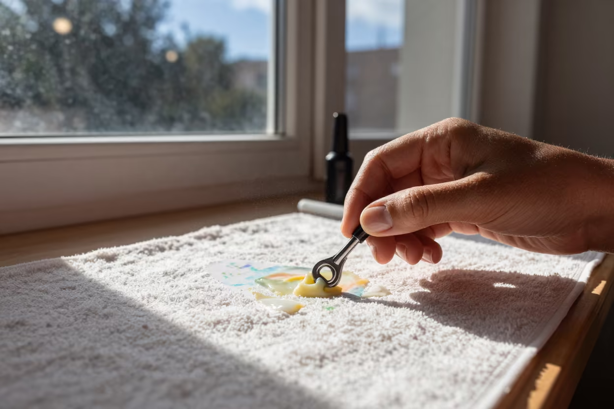 Wax Thermostat Key in Malanje Nail Studio in inside a nail studio near Malanje
