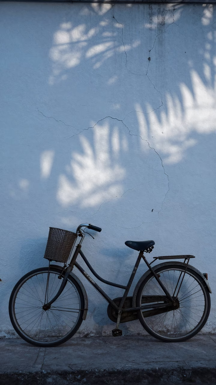 Weathered Bicycle in Havana in in Havana, Cuba