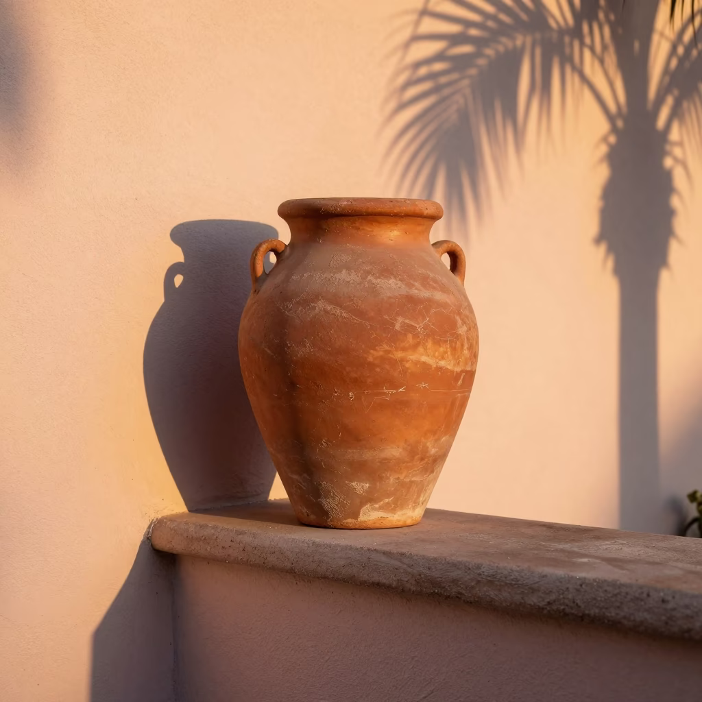 Weathered Clay Pot in San Diego in in San Diego, United States