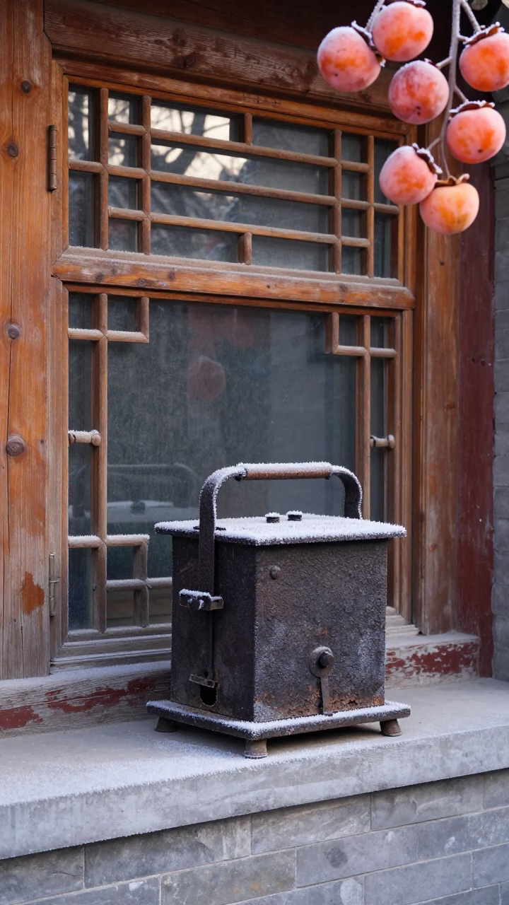 Weathered Coal Scuttle in Beijing in in Beijing, China