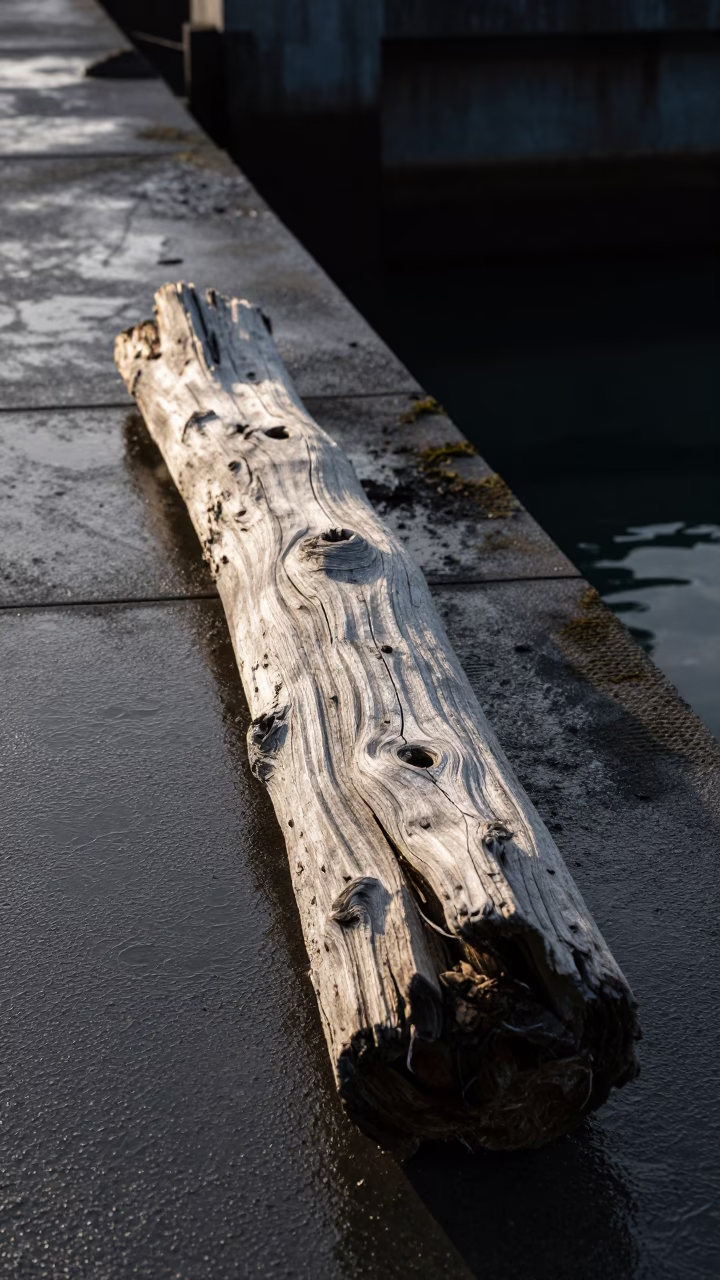 Weathered Driftwood in Auckland in in Auckland, New Zealand